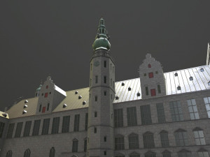 kronborg castle Modelo 3D