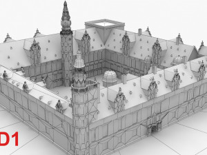 kronborg castle Modelo 3D