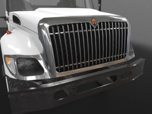 국제 7400 섀시 3D 모델