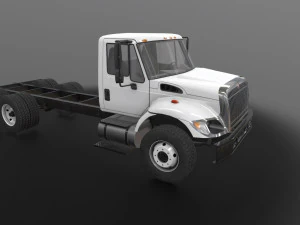 국제 7400 섀시 3D 모델