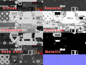 international 7400 chassis Modèle 3D