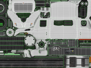 international 7400 chassis Modèle 3D