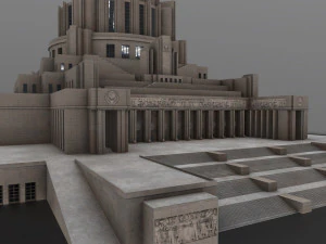 Palace Of Soviets --203-- 3D Model