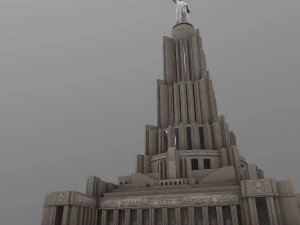Palace Of Soviets --203-- 3D Model