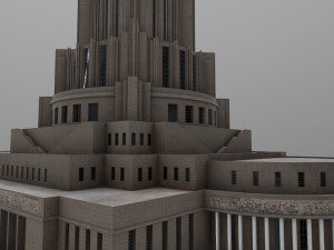 palace of soviets 3D Model