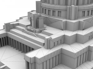 Palace Of Soviets --203-- 3D Model