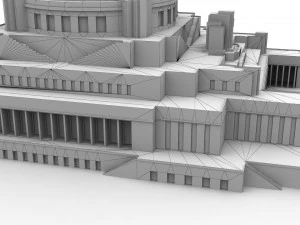 Palace Of Soviets --203-- 3D Model