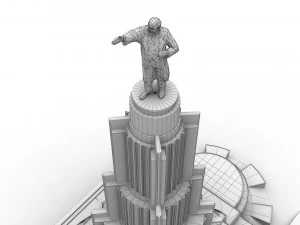 Palace Of Soviets --203-- 3D Model
