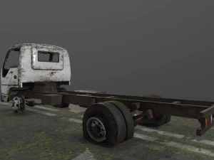 Abandoned Truck --138-- 3D Model