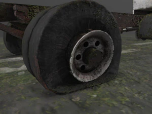 Abandoned Truck --138-- 3D Model