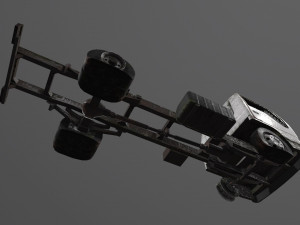 old truck 06 3D-Modell