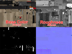 reabastecedor bege internacional 7400 Modelo 3D