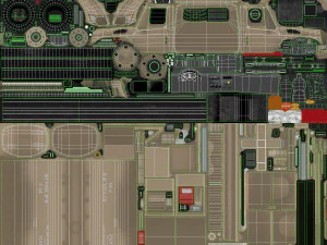 reabastecedor bege internacional 7400 Modelo 3D