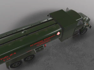 International Refueler Green --162-- 3D Model