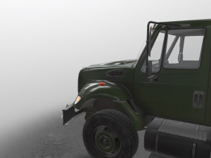 refueler green international 7400 Modello 3D
