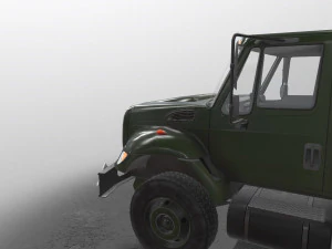 International Refueler Green --162-- 3D Model