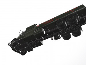 refueler green international 7400 Modello 3D