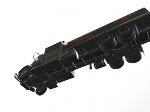 International Refueler Green --162-- 3D Model