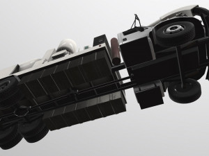 jetter truck international 7400 3D Model