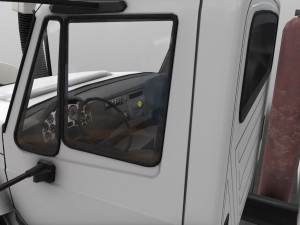 jetter truck international 7400 3D Model