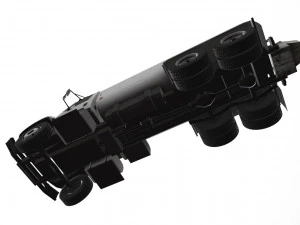 International Tanker Truck --164-- 3D Model