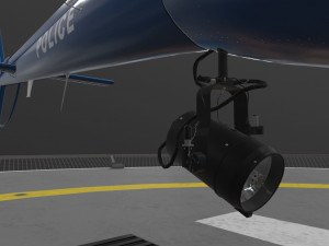 as-350 philadelphia police 3D Model