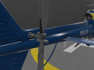 as-350 philadelphia police 3D Model