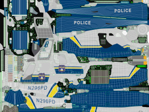 as-350 philadelphia police 3D Model