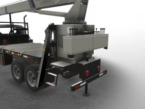 International Crane Truck --146-- 3D Model