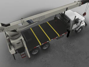 International Crane Truck --146-- 3D Model