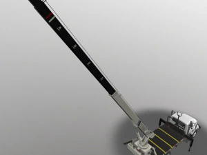 International Crane Truck --146-- 3D Model