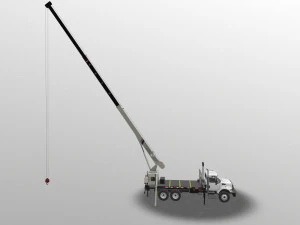 International Crane Truck --146-- 3D Model