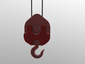 International Crane Truck --146-- 3D Model