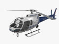 AS-350 Ontario Police 3D Model