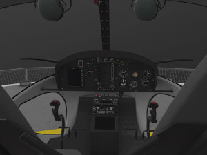as-350 ontario police Modello 3D