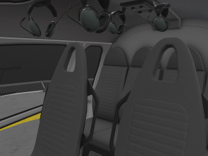 as-350 ontario police Modello 3D
