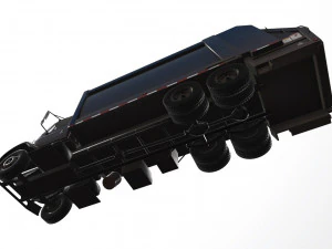 International Garbage Truck --153-- 3D Model