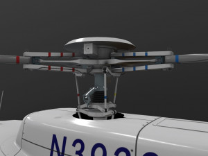 as-350 us customs and border protection 3D 模型