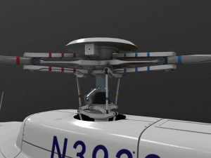 AS-350 US Customs and Border Protection --211-- 3D Model