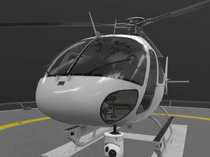 AS-350 US Customs and Border Protection --211-- 3D Model