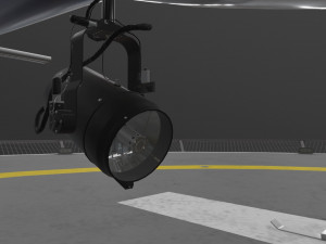 as-350 us customs and border protection animated 3D Модель