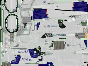 as-350 us customs and border protection animated 3D Модель