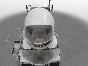 автоміксер міжнародний 7400 3D Модель