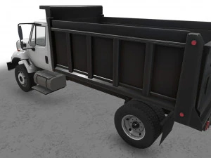 kiepwagen internationaal 7400 2 3D Model