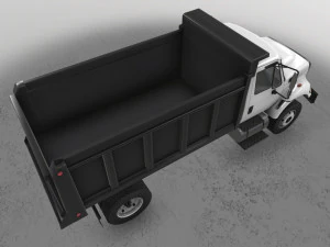 kiepwagen internationaal 7400 2 3D Model