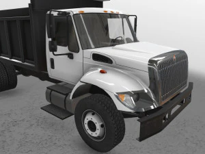 kiepwagen internationaal 7400 2 3D Model