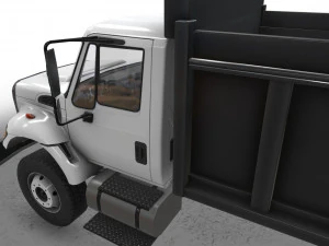 kiepwagen internationaal 7400 2 3D Model