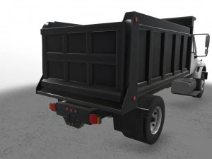 kiepwagen internationaal 7400 2 3D Model