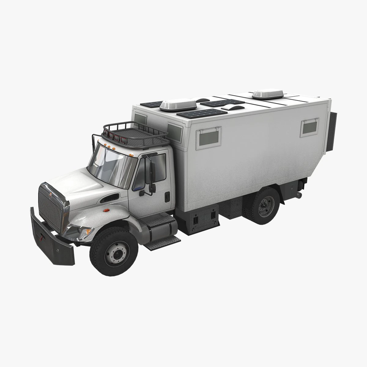 Motorhome Unicat TC52hv --160-- 3D Model .c4d .max .obj .3ds .fbx .stl .blend