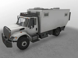 Motorhome Unicat TC52hv --160-- 3D Model